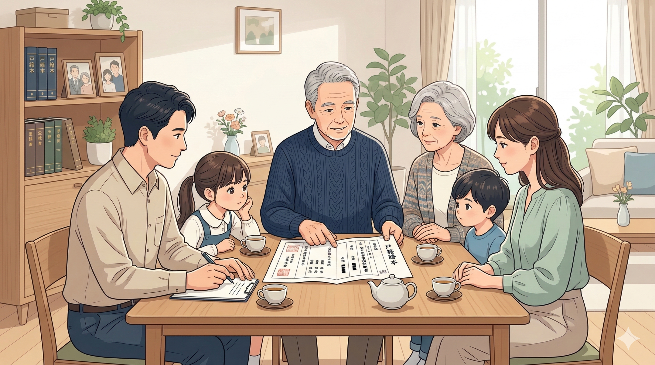 養子縁組と相続の戸籍調査